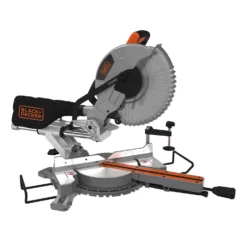 Black & Decker BLACK+DECKER 254MM 2100W Corded Sliding Compound Mitre Saw (BES710-GB) 14 Black & Decker BLACK+DECKER 254MM 2100W Corded Sliding Compound Mitre Saw (BES710-GB) -Stanley Shop 12838917 1054832953143360