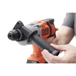 Black & Decker BLACK+DECKER 18V Cordless SDS Plus Hammer Drill With Kit Box (BCD900D1K-GB) -Stanley Shop 12839061 1064866673910643