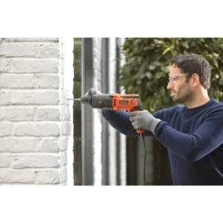 Black & Decker BLACK+DECKER 650W Corded SDS Plus Hammer Drill (BEHS01-GB) -Stanley Shop 12839066 1974832953482354