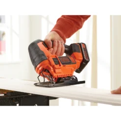Black & Decker BLACK+DECKER 18V Cordless Jigsaw With Blades (BDCJS18C13-GB) 13 Black & Decker BLACK+DECKER 18V Cordless Jigsaw With Blades (BDCJS18C13-GB) -Stanley Shop 12839067 5294866673816002