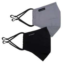 Dreambaby Reusable Black/Grey Face Masks (Adult) - 2 Pack