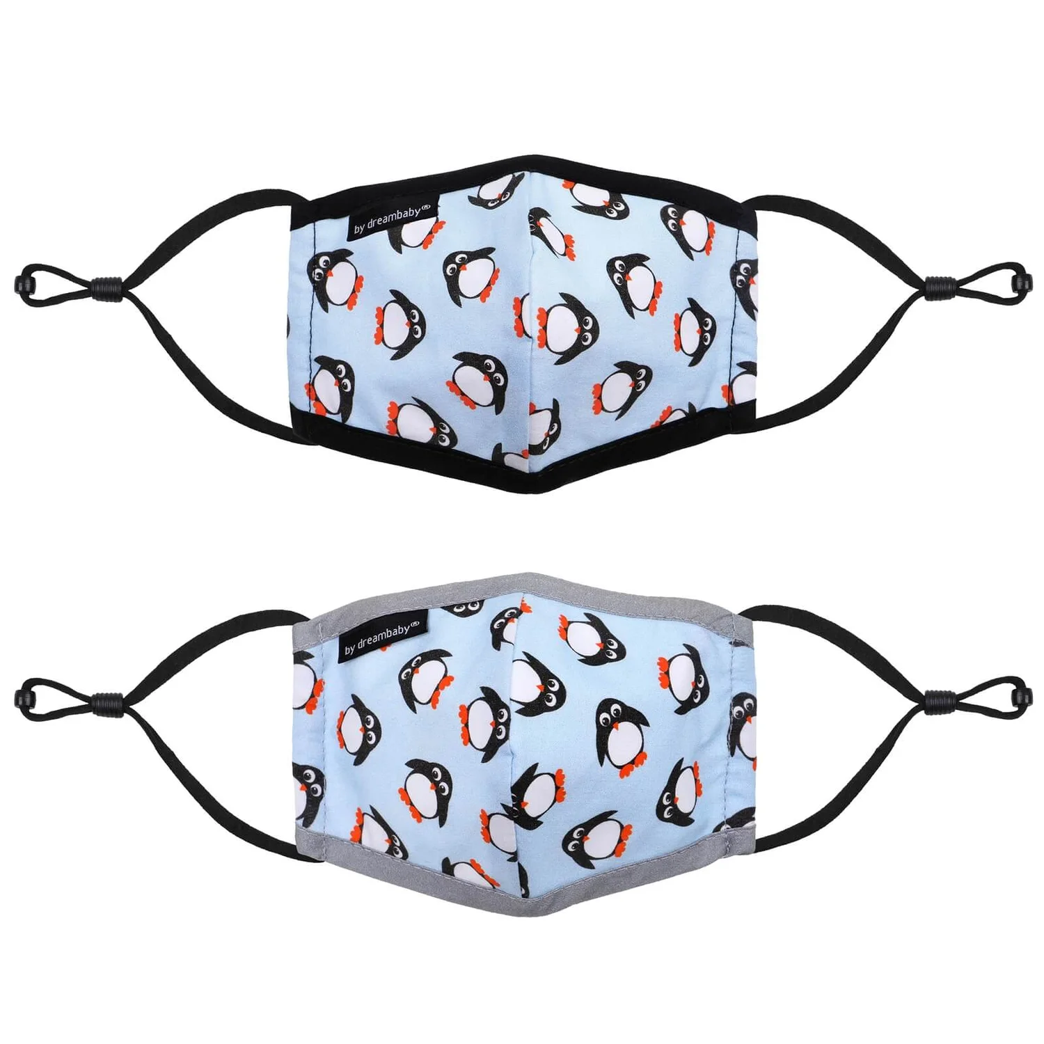Dreambaby Reusable Penguin Face Masks (Child) - 2 Pack 4 Dreambaby Reusable Penguin Face Masks (Child) - 2 Pack - Image 2