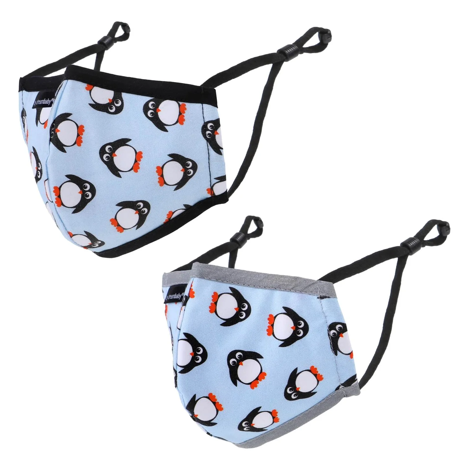 Dreambaby Reusable Penguin Face Masks (Child) - 2 Pack 5 Dreambaby Reusable Penguin Face Masks (Child) - 2 Pack - Image 3