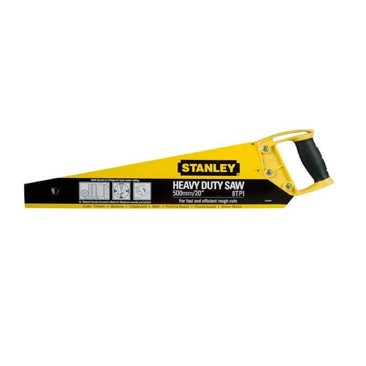Stanley Heavy Duty Saw - 20in 3 Stanley Heavy Duty Saw - 20in