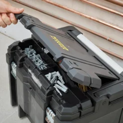 Stanley Fatmax Pro-Stack Deep Box Tool Storage Organiser Top -Stanley Shop 12888184 3904851312398016