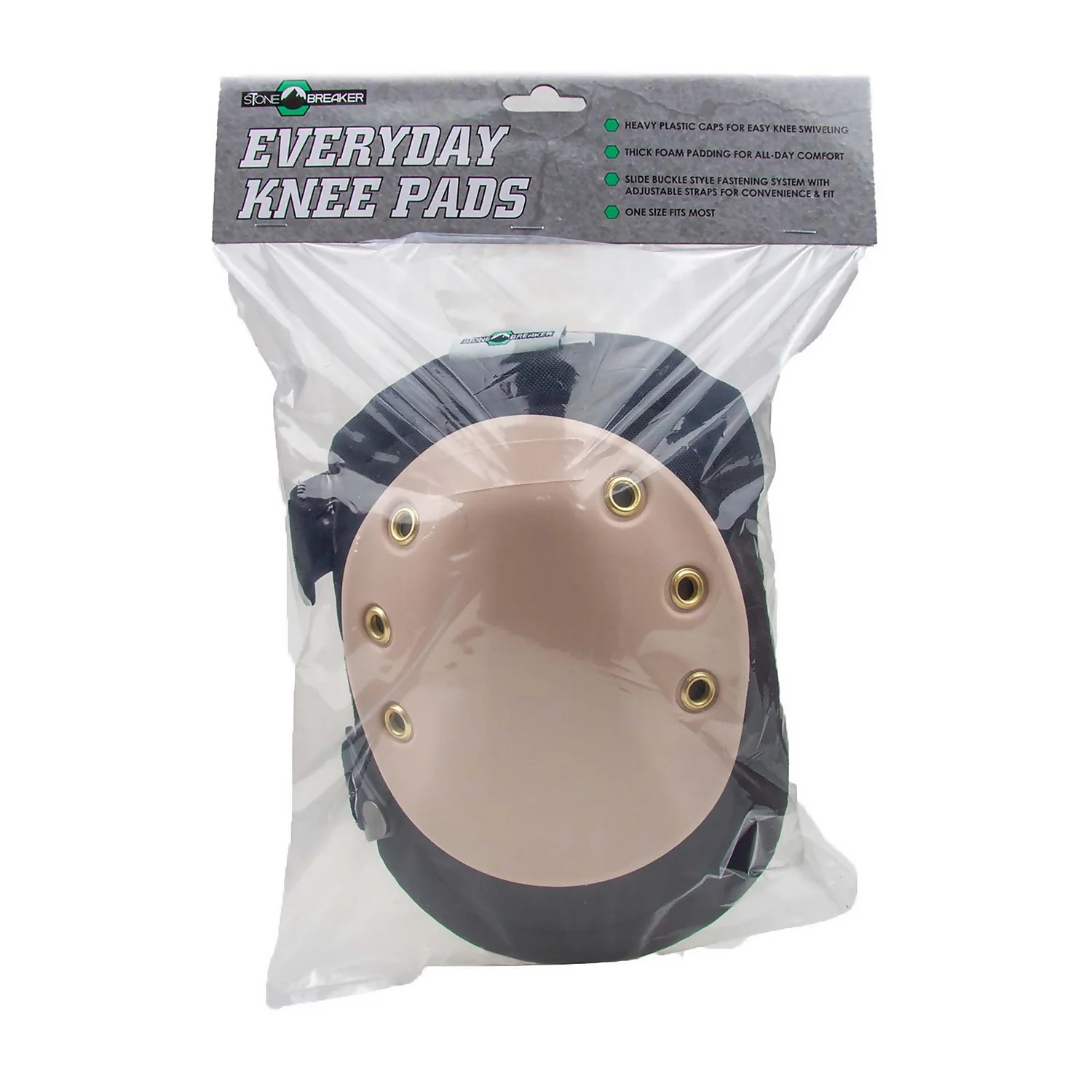 None StoneBreaker Construction Knee Pad - One Size 4 None StoneBreaker Construction Knee Pad - One Size - Image 2