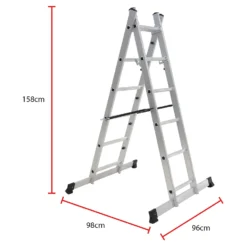 Rhino 5 In 1 Aluminium Combination Ladder With Platform -Stanley Shop 12889757 9284860593003769