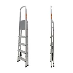 Rhino Lightweight Aluminium Step Ladder - 5 Tread -Stanley Shop 12889758 1234860593214180