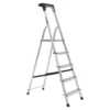 Rhino Lightweight Aluminium Step Ladder With Tool Tray - 5 Tread -Stanley Shop 12889761 3414860593407791