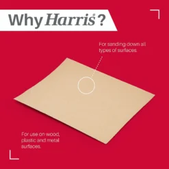 Harris Seriously Good Fine Grade Sandpaper -Stanley Shop 12891658 1385045983346979