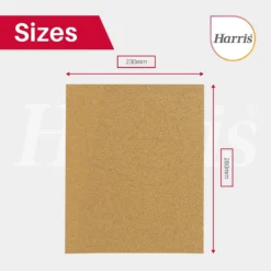Harris Seriously Good Coarse Grade Sandpaper -Stanley Shop 12891666 6305045983380105