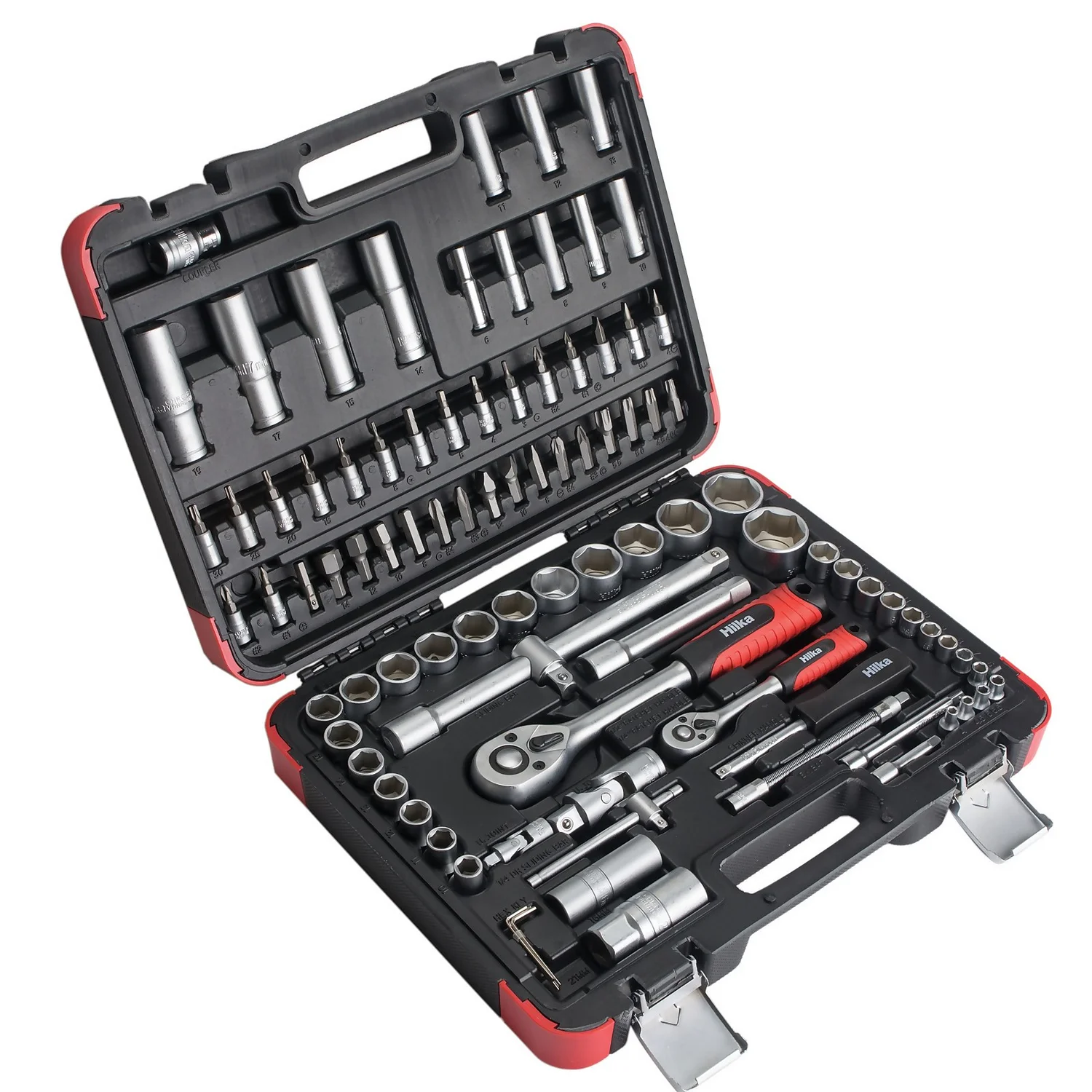 Hilka 94 Piece 1/4" & 1/2" Drive Socket Set 4 Hilka 94 Piece 1/4" & 1/2" Drive Socket Set - Image 2