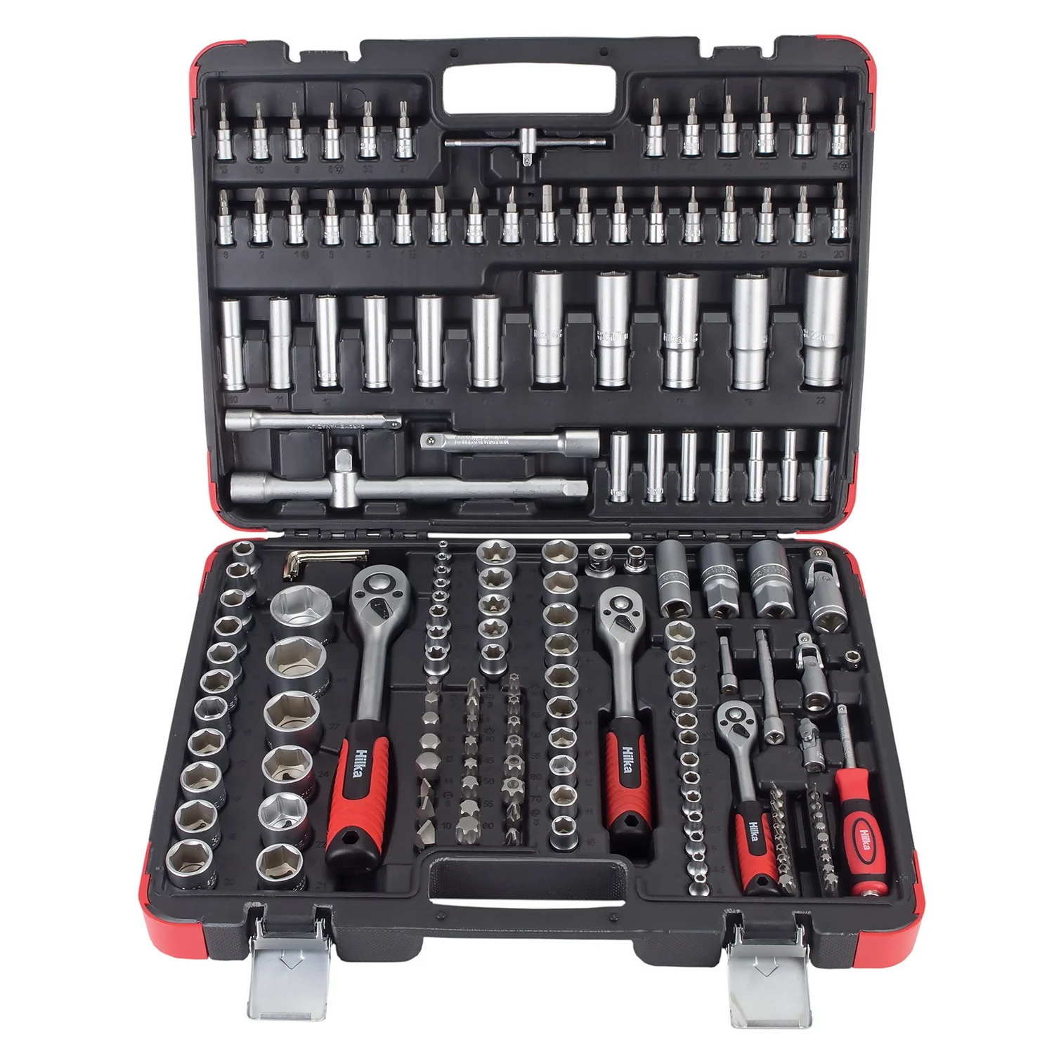 Hilka 171 Piece 1/4", 3/8" & 1/2" Drive Socket Set 3 Hilka 171 Piece 1/4", 3/8" & 1/2" Drive Socket Set