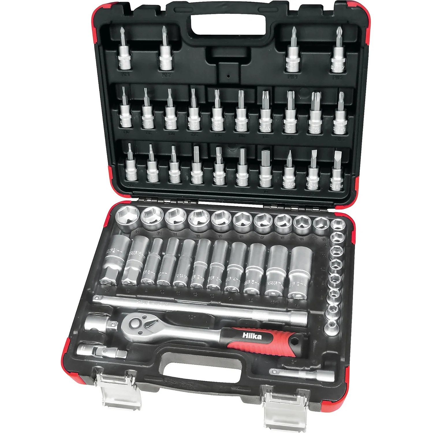 Hilka 58 Piece 3/8" Drive Socket Set - Metric 3 Hilka 58 Piece 3/8" Drive Socket Set - Metric