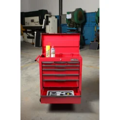 Hilka Heavy Duty 8 Drawer Tool Storage Trolley With Lid Storage And Ball Bearing Slides -Stanley Shop 12892530 1874864755603972