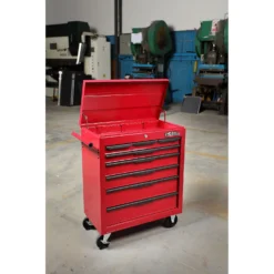 Hilka Heavy Duty 8 Drawer Tool Storage Trolley With Lid Storage And Ball Bearing Slides -Stanley Shop 12892530 2004864755523497