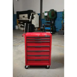 Hilka Heavy Duty 7 Drawer Tool Storage Trolley With Ball Bearing Slides -Stanley Shop 12892531 1764864780026819