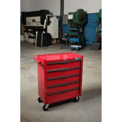 Hilka Heavy Duty 5 Drawer Tool Storage Trolley With Ball Bearing Slides 12 Hilka Heavy Duty 5 Drawer Tool Storage Trolley With Ball Bearing Slides -Stanley Shop 12892532 7134864755522333