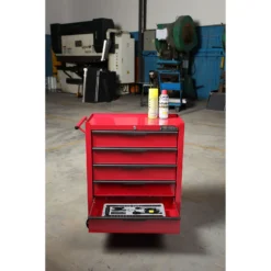 Hilka Heavy Duty 5 Drawer Tool Storage Trolley With Ball Bearing Slides 15 Hilka Heavy Duty 5 Drawer Tool Storage Trolley With Ball Bearing Slides -Stanley Shop 12892532 8974864755644397