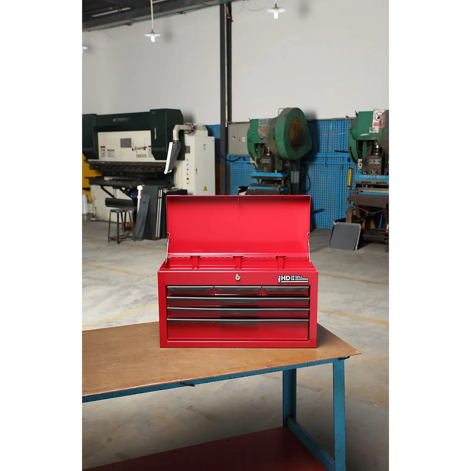 Hilka Heavy Duty 6 Drawer Tool Storage Chest With Ball Bearing Slides 8 Hilka Heavy Duty 6 Drawer Tool Storage Chest With Ball Bearing Slides - Image 6