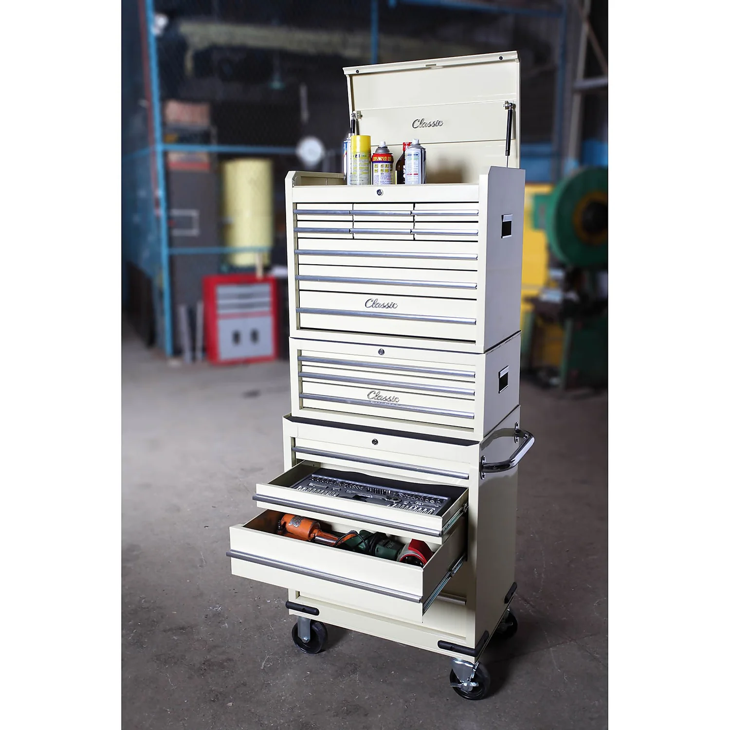 Hilka Classic 16 Drawer Combination Tool Storage Unit 4 Hilka Classic 16 Drawer Combination Tool Storage Unit - Image 2