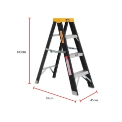 Rhino Fibreglass Step Ladder - 4 Tread 9 Rhino Fibreglass Step Ladder - 4 Tread -Stanley Shop 12940811 6874917418099551
