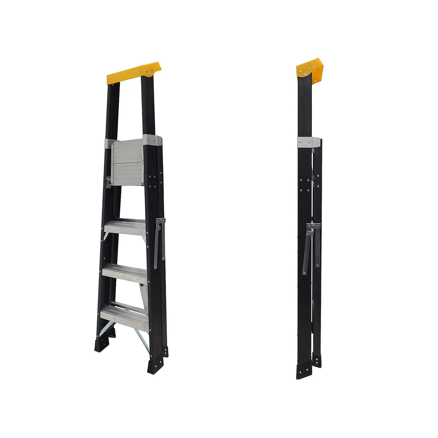 Rhino Fiberglass Platform Step Ladder - 4 Tread 5 Rhino Fiberglass Platform Step Ladder - 4 Tread - Image 3