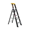 Rhino Fiberglass Platform Step Ladder - 4 Tread -Stanley Shop 12940814 9354917456059811