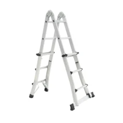 Rhino Multi-Purpose Telescopic Combination Ladder - 4x3 -Stanley Shop 12940825 1254917459004308