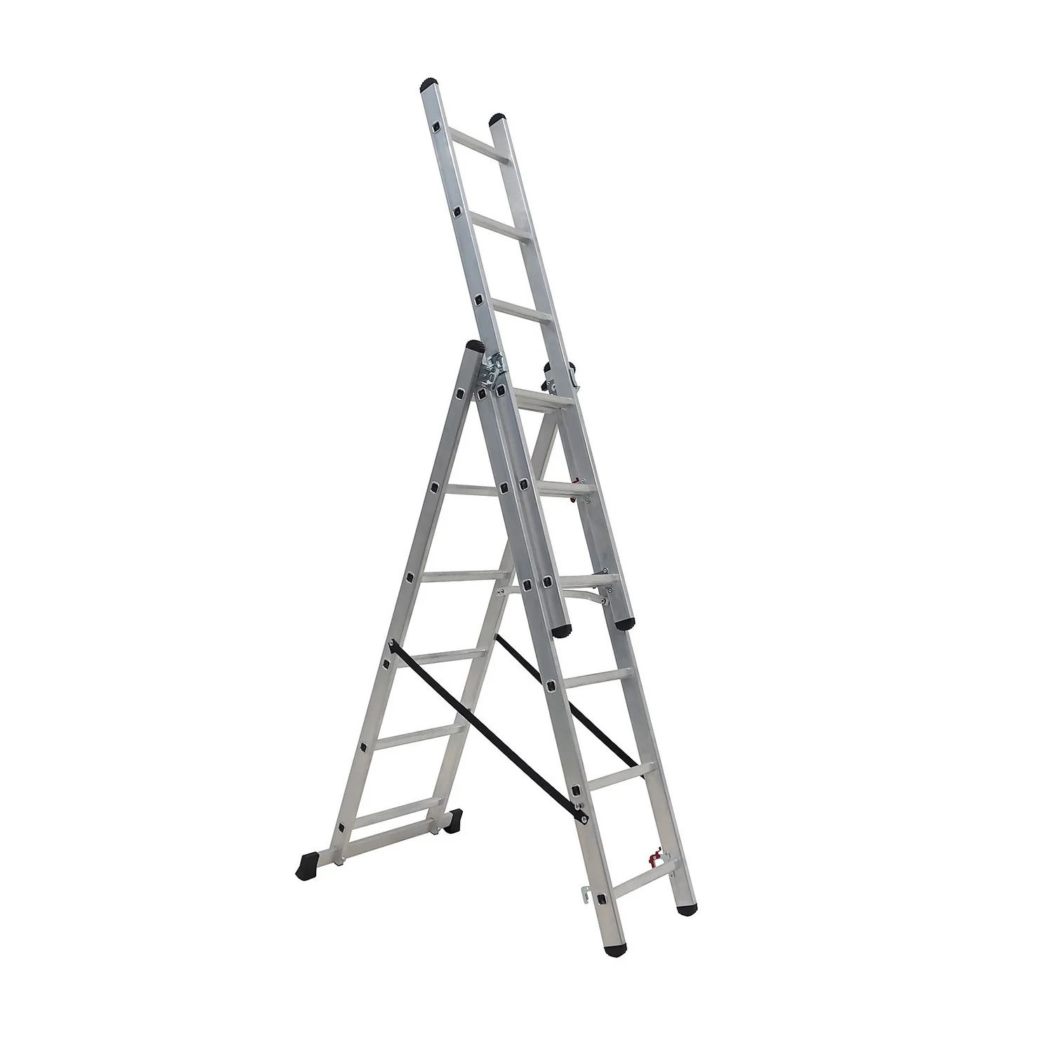 Rhino 4 In 1 Aluminium Combination Ladder 3 Rhino 4 In 1 Aluminium Combination Ladder