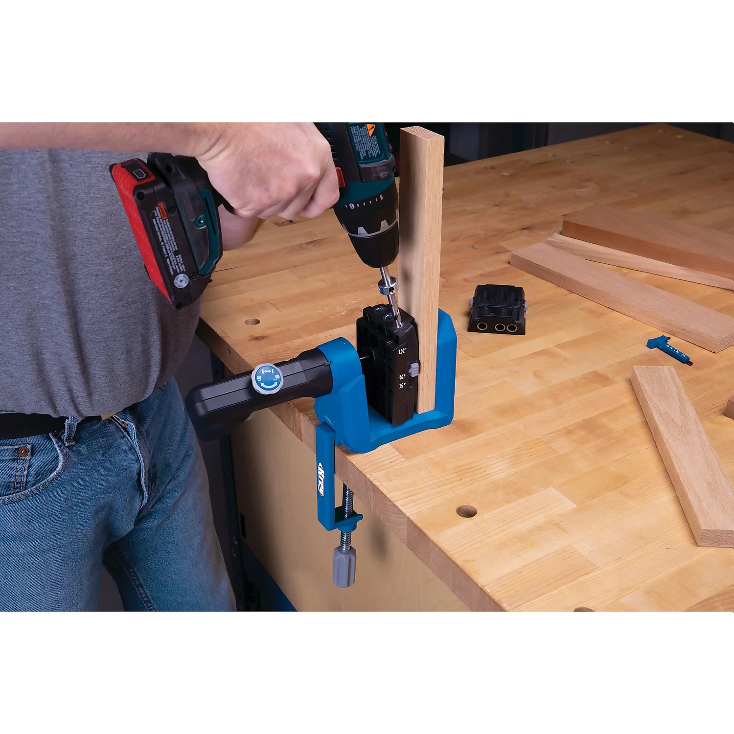 Kreg KPHA530 Micro-Pocket Drill Guide Kit 530 6 Kreg KPHA530 Micro-Pocket Drill Guide Kit 530 - Image 4