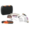 Black & Decker BLACK+DECKER 7.2V Cordless Li-ion Rotary Tool With 52 Accessories (BCRT81K-XJ) -Stanley Shop 13034650 1694864769621139