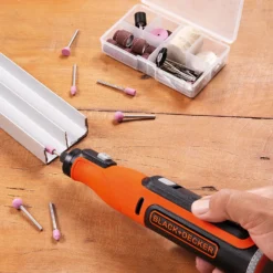 Black & Decker BLACK+DECKER 7.2V Cordless Li-ion Rotary Tool With 52 Accessories (BCRT81K-XJ) -Stanley Shop 13034650 1764864769959959