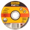 STANLEY FATMAX 115MM Stainless Steel Cutting Bonded Disc (STA32602-QZ) -Stanley Shop 13043252 1264900063265292
