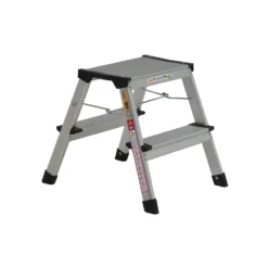 Rhino 2 Step Double Side Aluminium Ladder