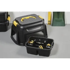 Heavy Duty Step Stool With Tool Caddy -Stanley Shop 13252826 1344898775683463