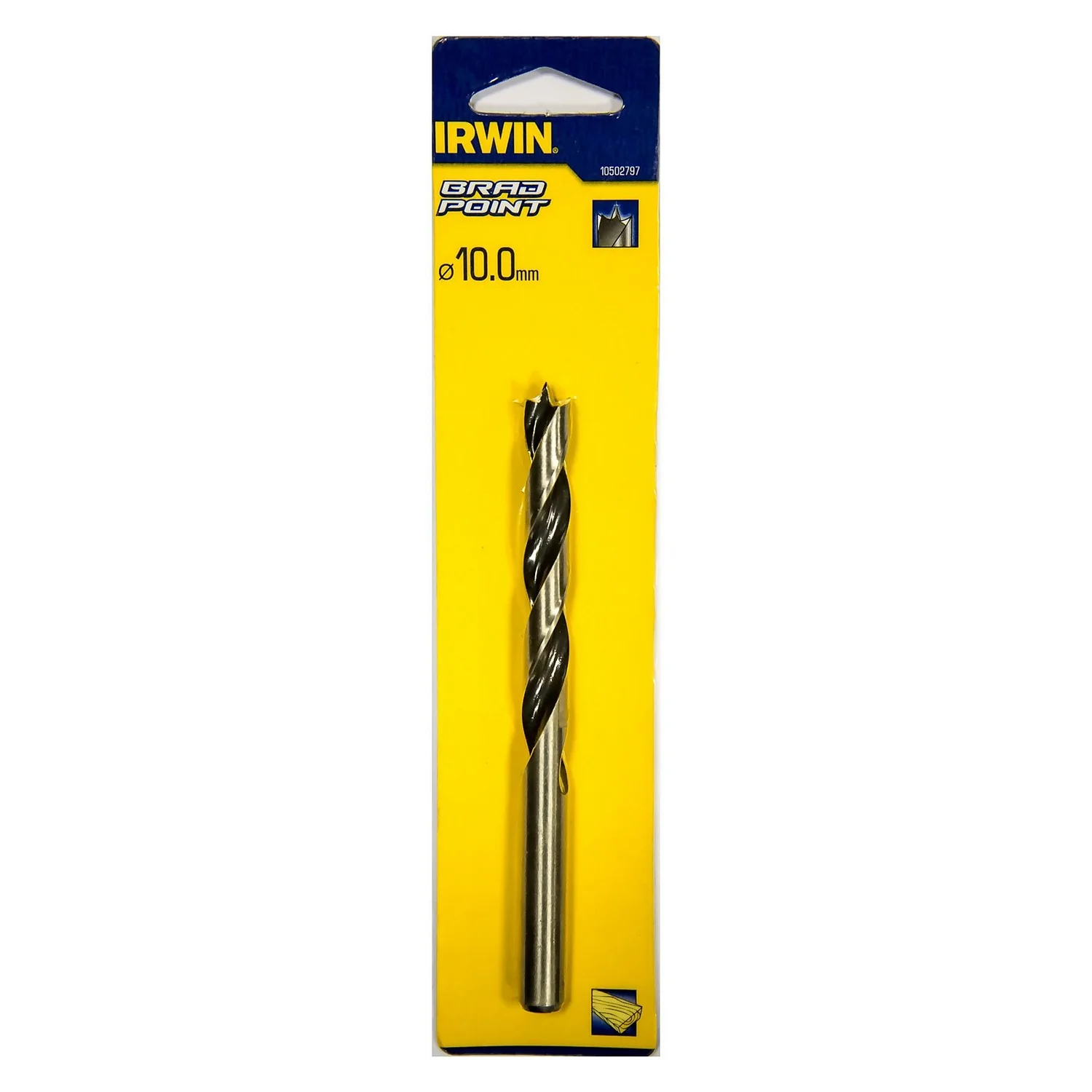 IRWIN Brad Point Drill Bit 10mm (10502797) 3 IRWIN Brad Point Drill Bit 10mm (10502797)