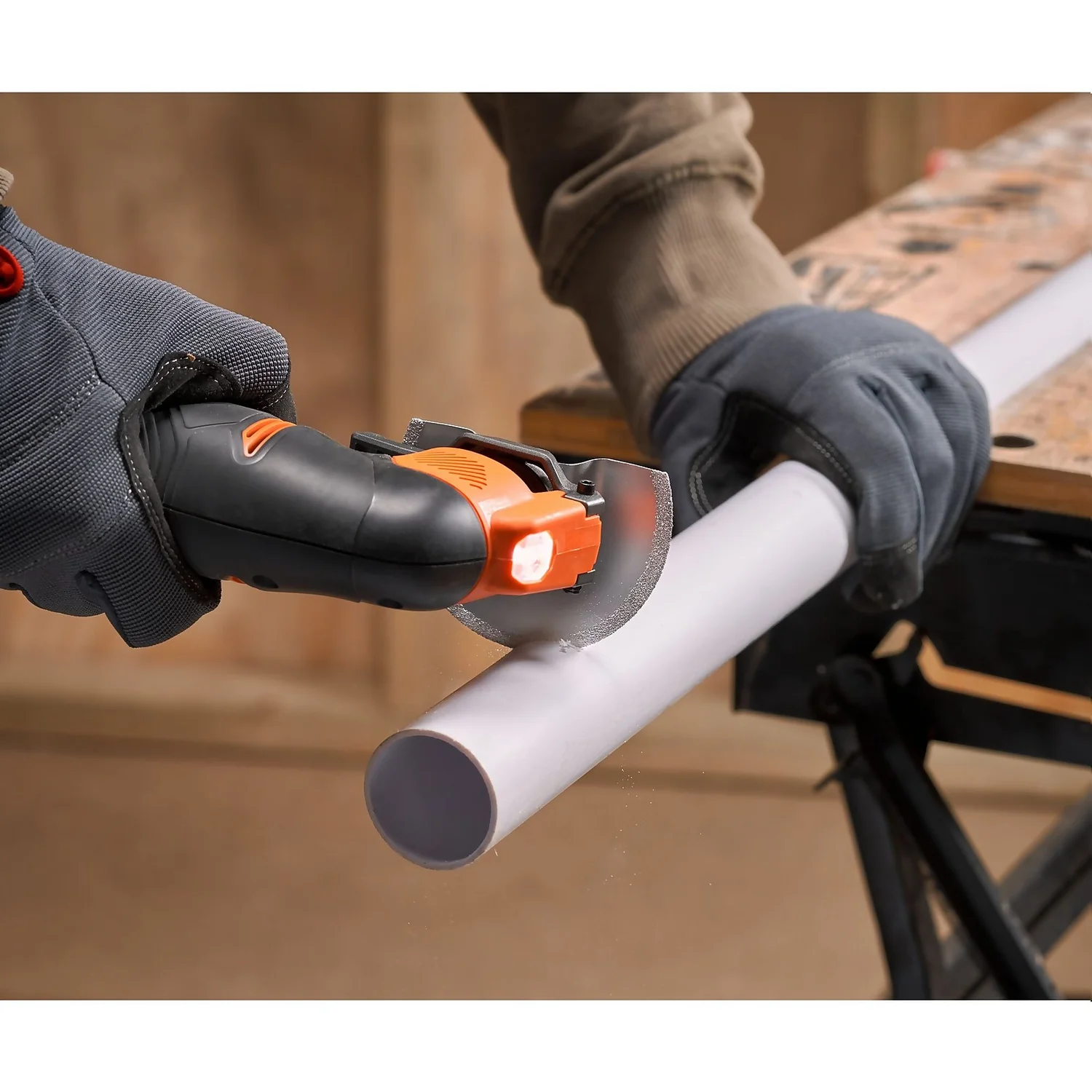 Black & Decker BLACK+DECKER 18V Cordless Oscillating Multi Tool With 20 Accessories (BDCOS18D1K-GB) 7 Black & Decker BLACK+DECKER 18V Cordless Oscillating Multi Tool With 20 Accessories (BDCOS18D1K-GB) - Image 5