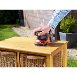 Black & Decker BLACK+DECKER 18V Cordless Random Orbital Sander With Sanding Sheet – Bare Unit (BDCROS18N-XJ) 14 Black & Decker BLACK+DECKER 18V Cordless Random Orbital Sander With Sanding Sheet – Bare Unit (BDCROS18N-XJ) -Stanley Shop 13623746 1234948298754405