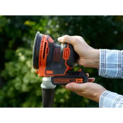 Black & Decker BLACK+DECKER 18V Cordless Random Orbital Sander With Sanding Sheet – Bare Unit (BDCROS18N-XJ) 12 Black & Decker BLACK+DECKER 18V Cordless Random Orbital Sander With Sanding Sheet – Bare Unit (BDCROS18N-XJ) -Stanley Shop 13623746 1584948298633181