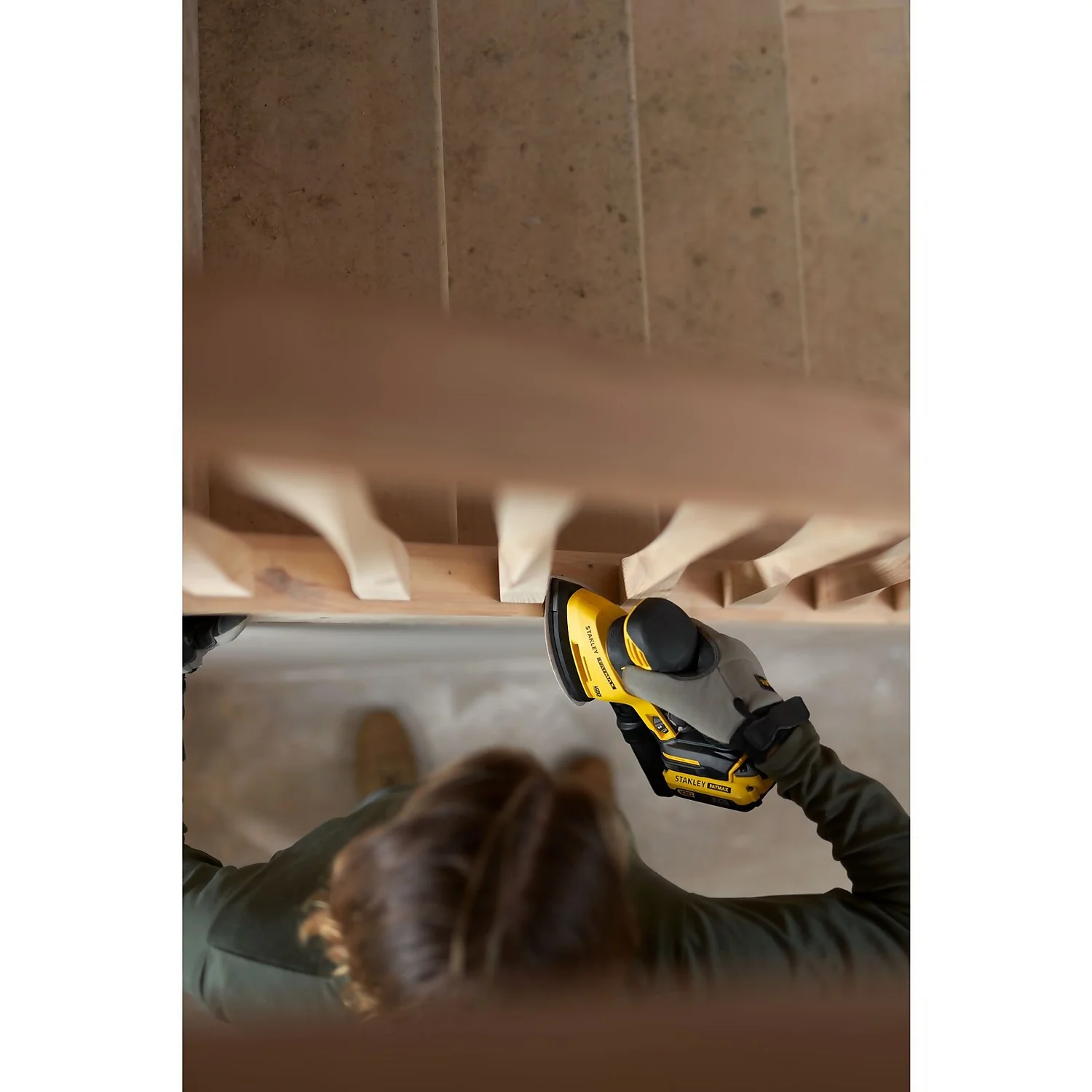 STANLEY FATMAX V20 18V Cordless Detail Sander (battery Not Included) (SFMCW221B-XJ) 10 STANLEY FATMAX V20 18V Cordless Detail Sander (battery Not Included) (SFMCW221B-XJ) - Image 8