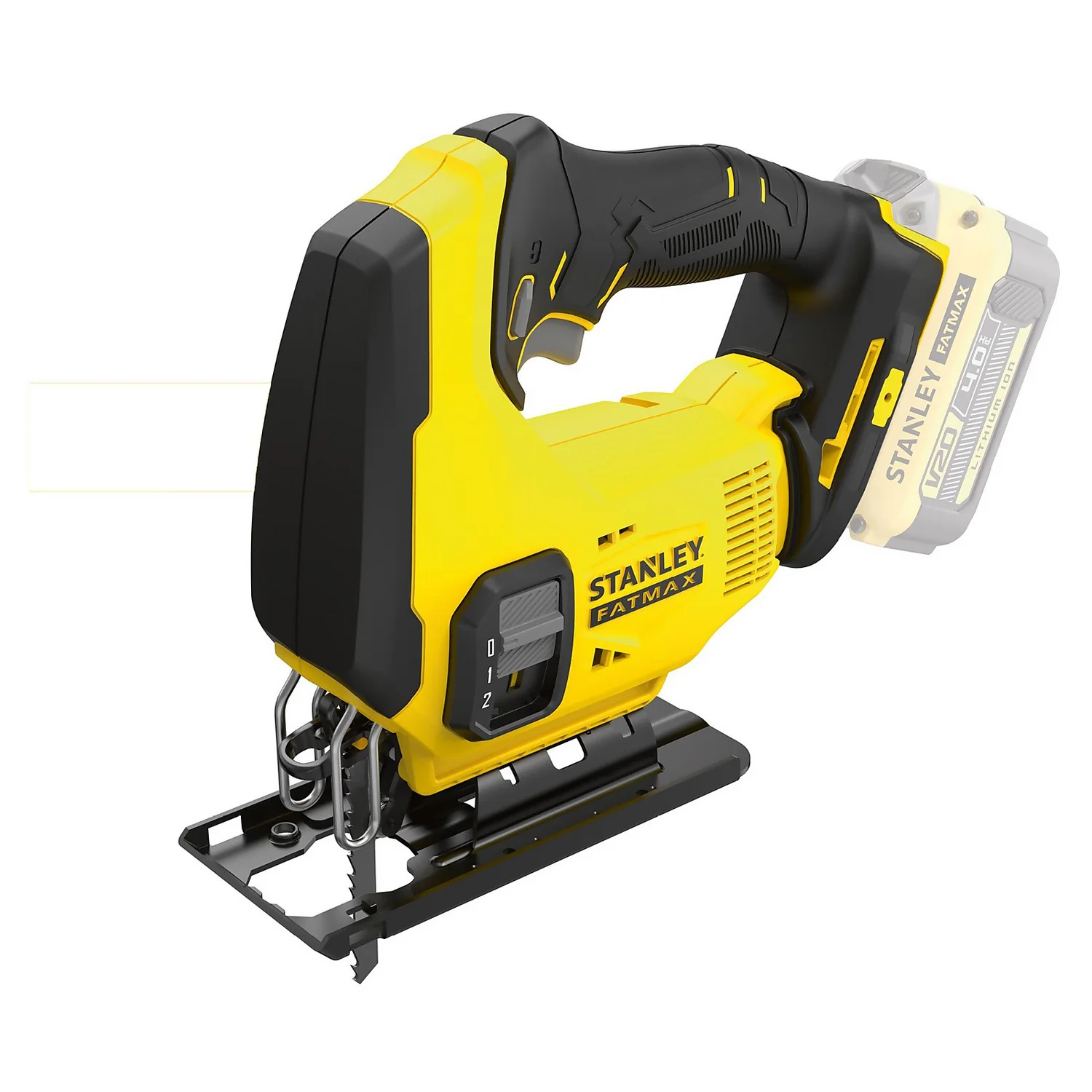 STANLEY FATMAX V20 18V Cordless Jigsaw (battery Not Included) (SFMCS600B-XJ) 3 STANLEY FATMAX V20 18V Cordless Jigsaw (battery Not Included) (SFMCS600B-XJ)