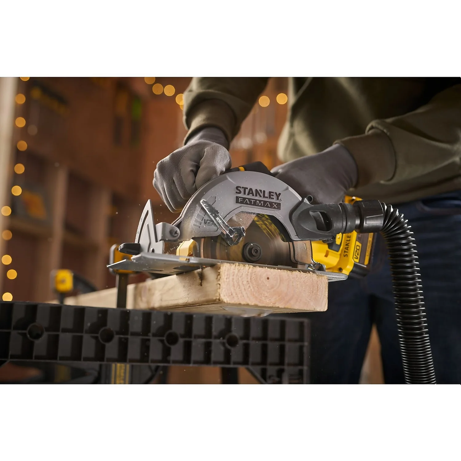 STANLEY FATMAX V20 18V Cordless Circular Saw (battery Not Included) (SFMCS500B-XJ) 11 STANLEY FATMAX V20 18V Cordless Circular Saw (battery Not Included) (SFMCS500B-XJ) - Image 9
