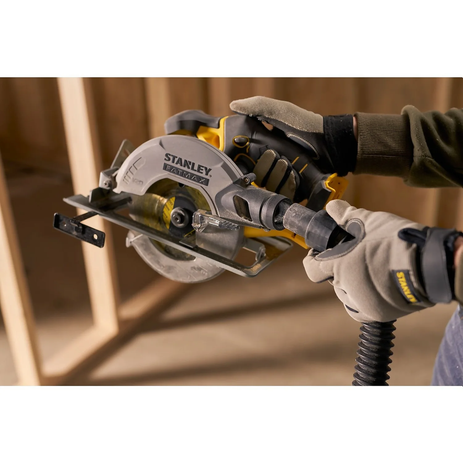 STANLEY FATMAX V20 18V Cordless Circular Saw (battery Not Included) (SFMCS500B-XJ) 10 STANLEY FATMAX V20 18V Cordless Circular Saw (battery Not Included) (SFMCS500B-XJ) - Image 8