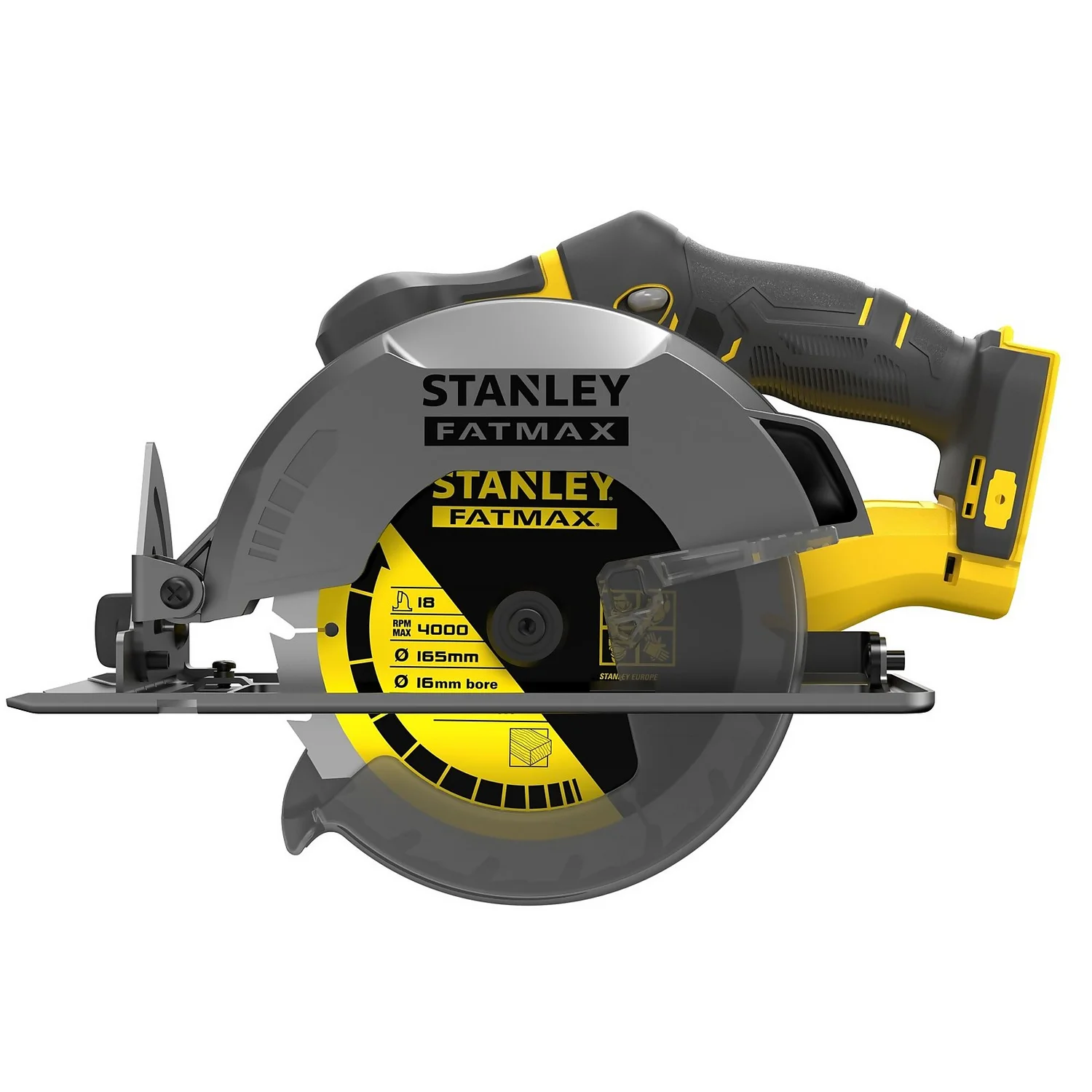 STANLEY FATMAX V20 18V Cordless Circular Saw (battery Not Included) (SFMCS500B-XJ) 4 STANLEY FATMAX V20 18V Cordless Circular Saw (battery Not Included) (SFMCS500B-XJ) - Image 2