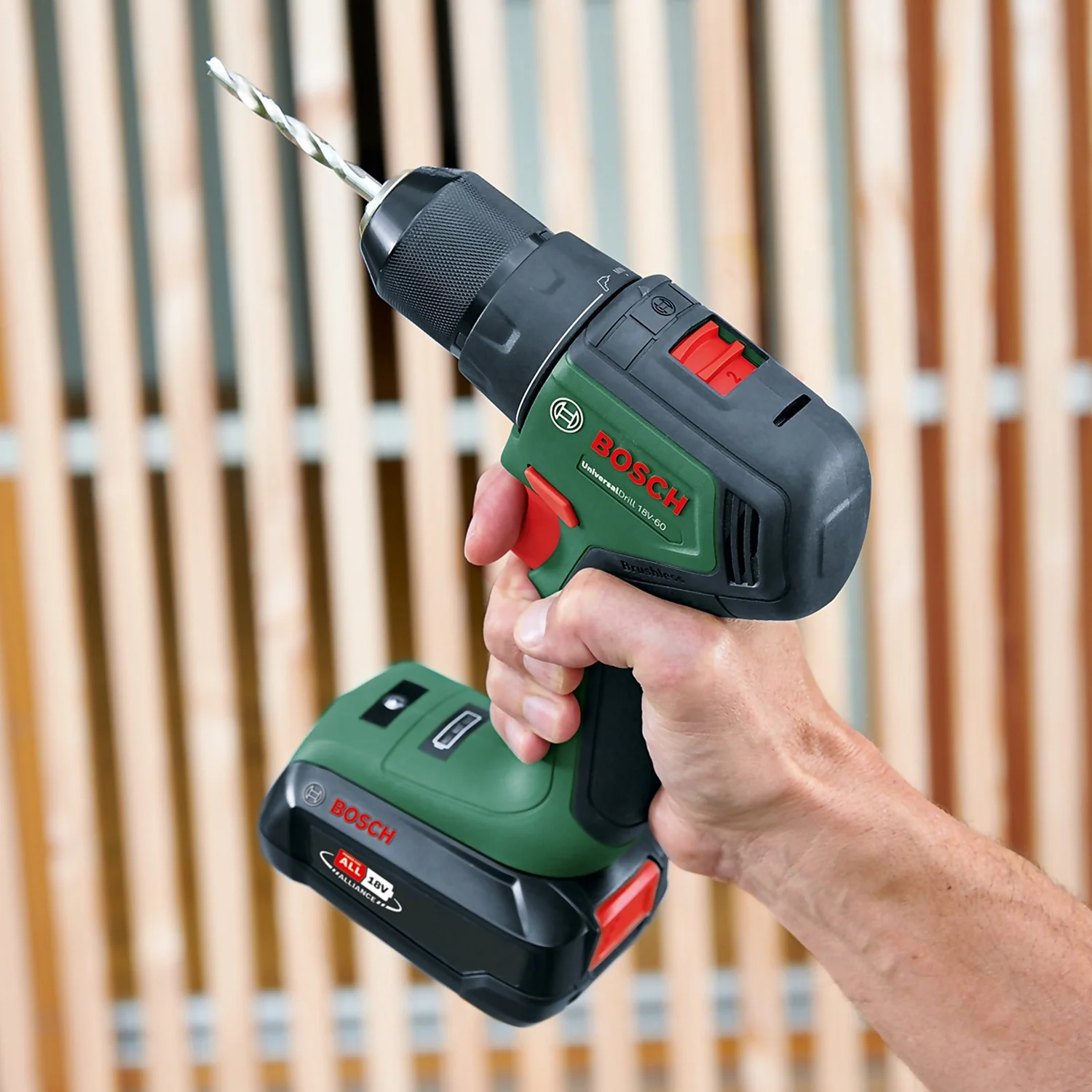 Bosch UniversalDrill 18V60 With 2x 2 0Ah Batteries & AL 18V 20 Charger 6 Bosch UniversalDrill 18V60 With 2x 2 0Ah Batteries & AL 18V 20 Charger - Image 4