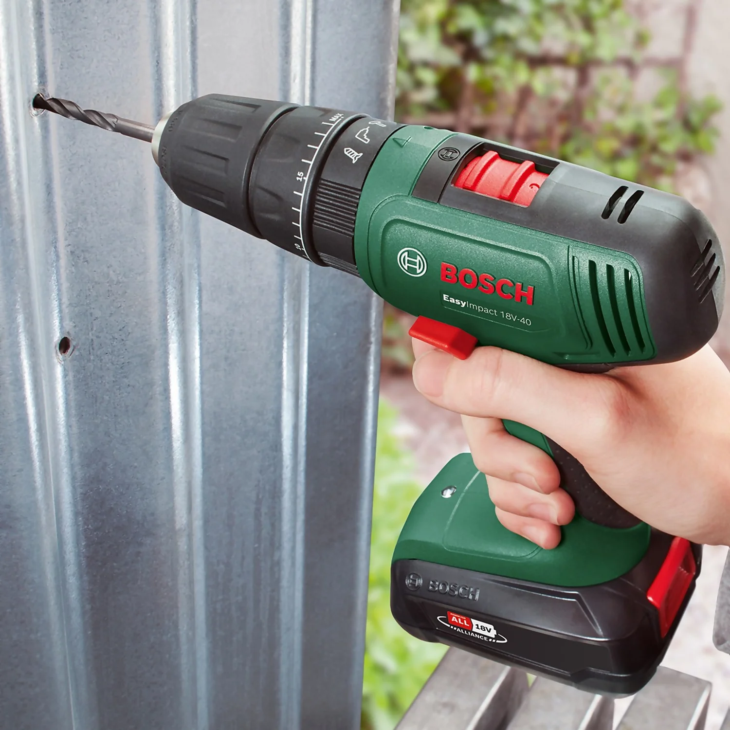 Bosch EasyImpact 18V-40 Combi Drill With 1 X 1.5Ah Battery & Charger 7 Bosch EasyImpact 18V-40 Combi Drill With 1 X 1.5Ah Battery & Charger - Image 5