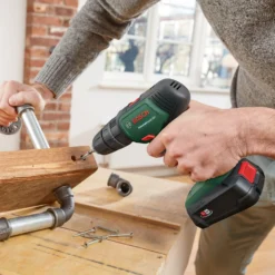 Bosch UniversalImpact 18V Combi Drill With 2x 1.5Ah Batteries & Charger -Stanley Shop 13910187 1014981984557765