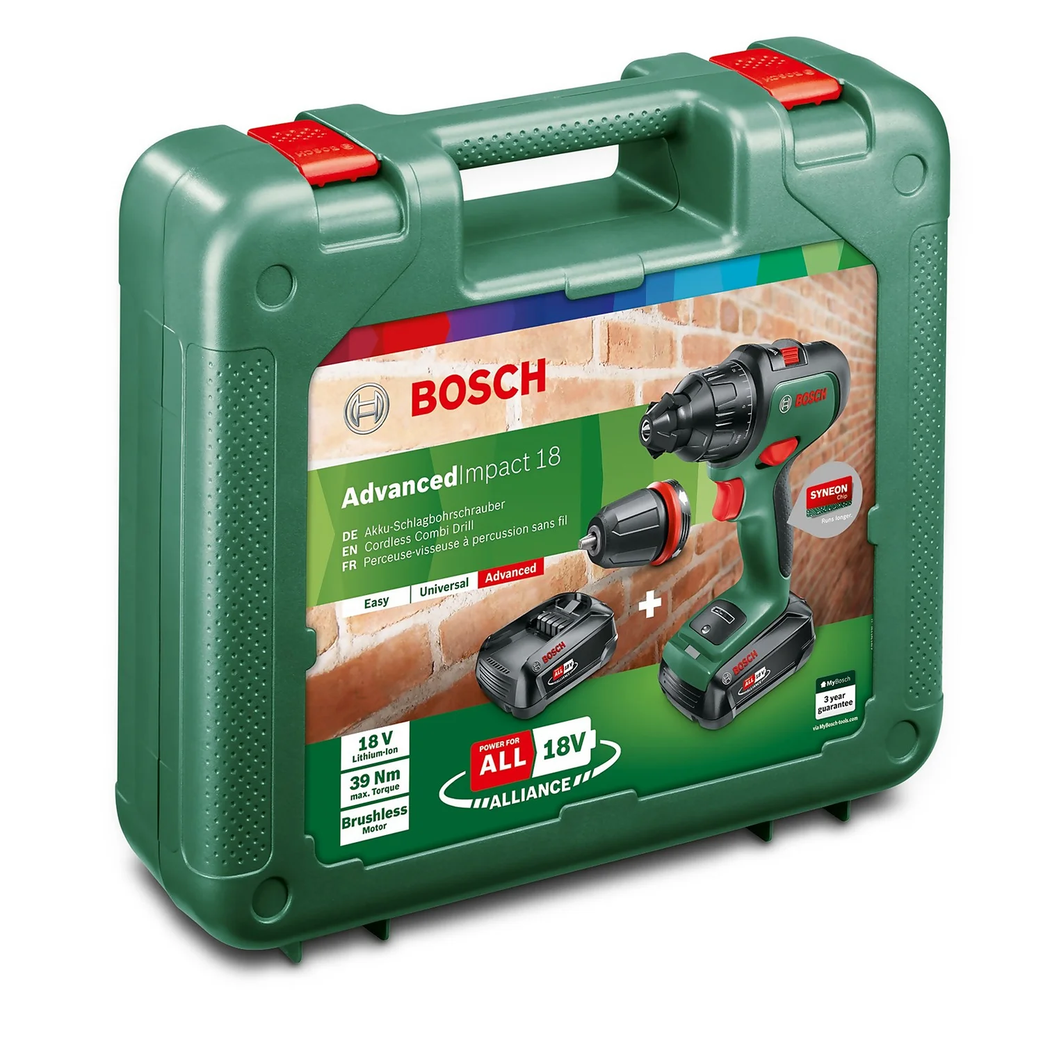 Bosch AdvancedImpact 18 Impact Driver With 2x 2.5Ah Batteries & Charger 7 Bosch AdvancedImpact 18 Impact Driver With 2x 2.5Ah Batteries & Charger - Image 5