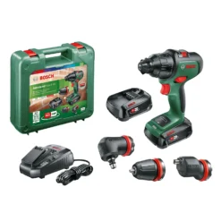 Bosch AdvancedImpact 18 Impact Driver With 2 X 2.5 Ah Batteries, Charger & 3 Attachment Set 12 Bosch AdvancedImpact 18 Impact Driver With 2 X 2.5 Ah Batteries, Charger & 3 Attachment Set -Stanley Shop 13910194 1274981986096378